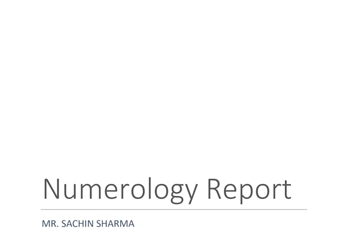 provide personalized numerology consultation